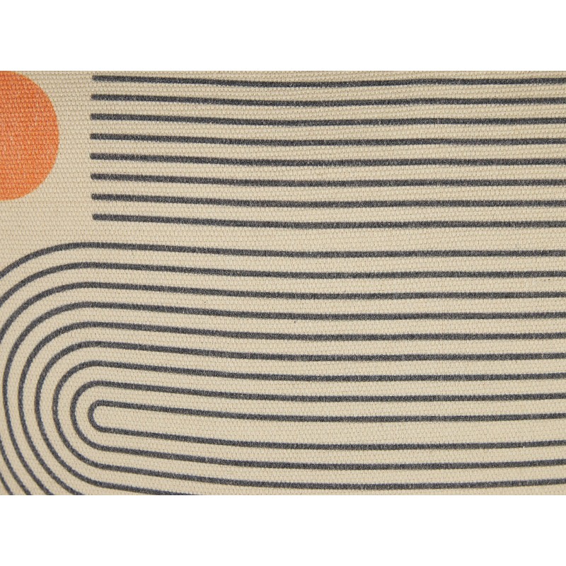 Zestaw 2 poduszek dekoracyjnych CALIBRACHOA 45 x 45 cm Biały Wzór geometryczny