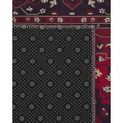 Dywan 80 x 300 cm czerwony VADKADAM