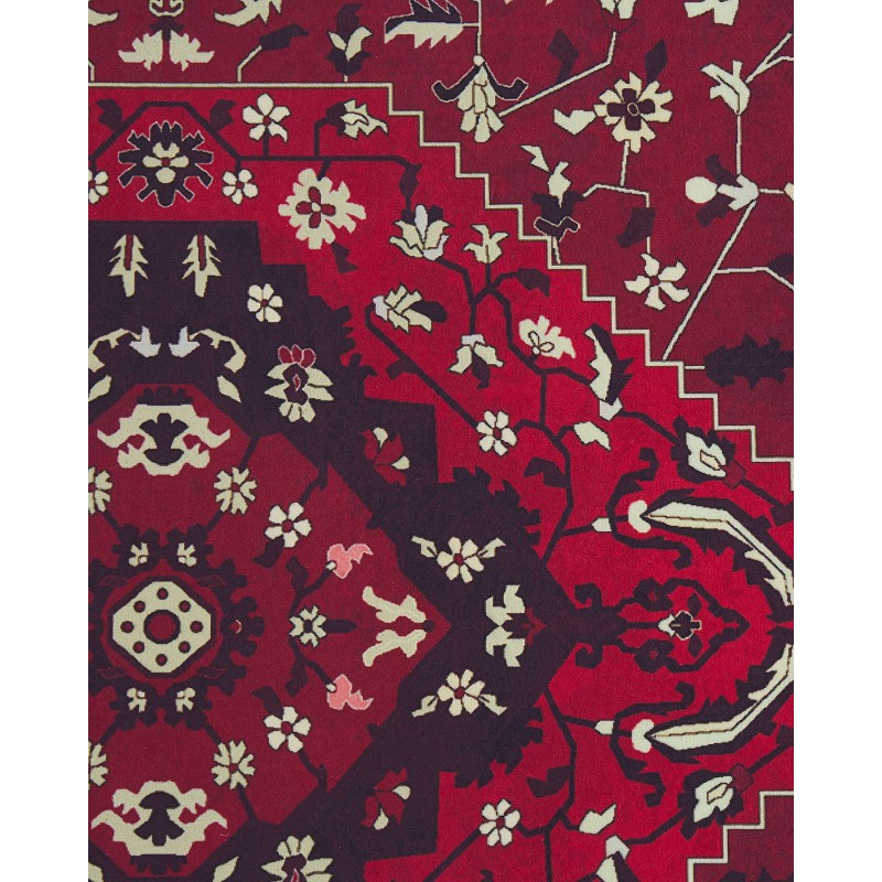 Dywan 80 x 300 cm czerwony VADKADAM