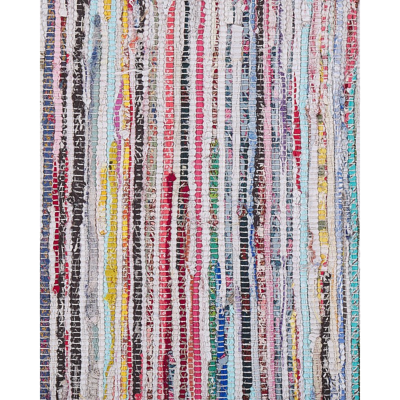 Dywan bawełniany 160 x 230 cm wielokolorowy MERSIN