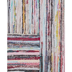 Dywan bawełniany 160 x 230 cm wielokolorowy MERSIN