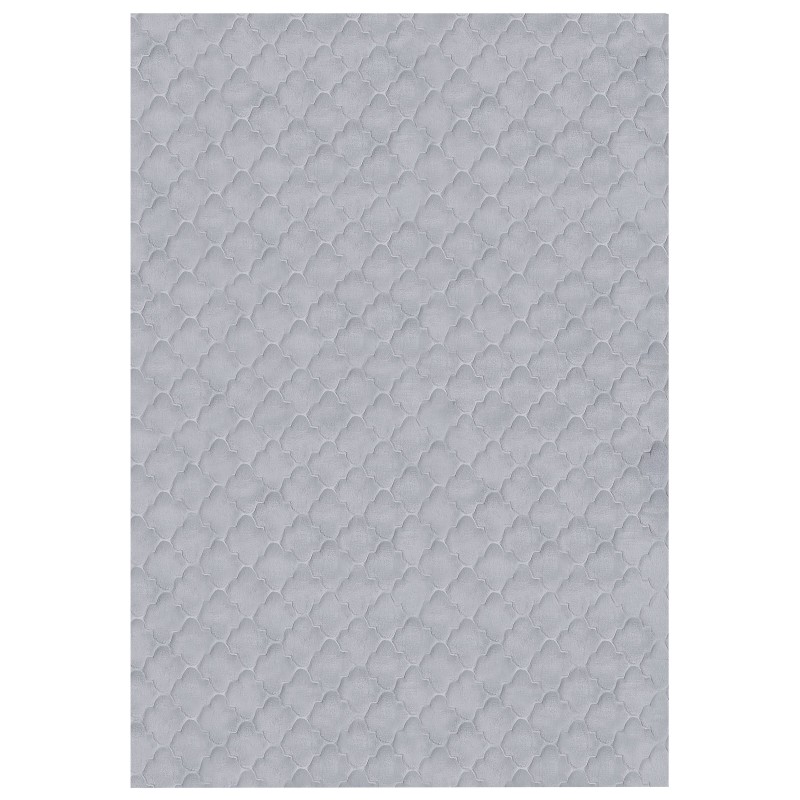 Dywan sztuczne futro królika 160 x 230 cm szary GHARO