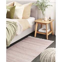 Dywan 80 x 150 cm jasnoczerwony MALHIA