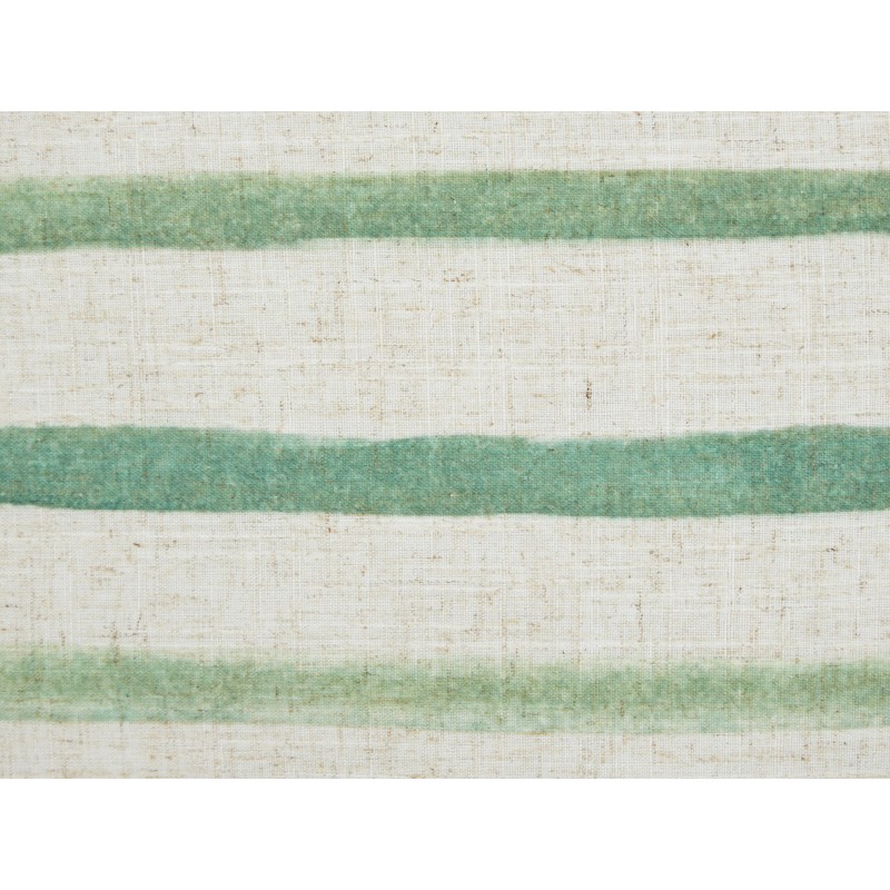 Poduszka dekoracyjna KAFRA 45 x 45 cm Zielony W paski