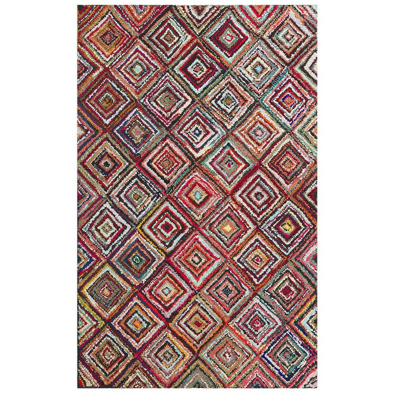 Dywan bawełniany 160 x 230 cm wielokolorowy KAISERI