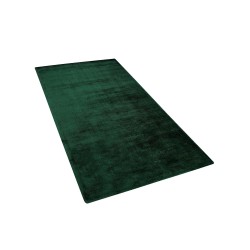Dywan z wiskozy 80 x 150 cm zielony GESI II