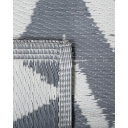 Dywan zewnętrzny 90 x 180 cm szary SIRSA