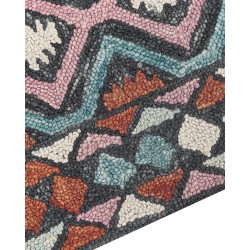 Dywan wełniany 200 x 200 cm wielokolorowy HAYMANA