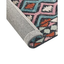 Dywan wełniany 200 x 200 cm wielokolorowy HAYMANA