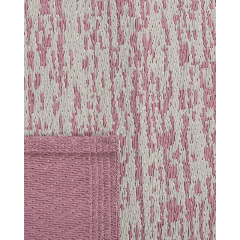 Dywan zewnętrzny 120 x 180 cm różowy BALLARI