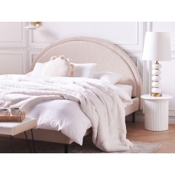 Koc GODAVARI 130 x 180 cm Jasnobeżowy