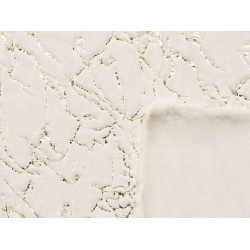 Koc GODAVARI 130 x 180 cm Jasnobeżowy