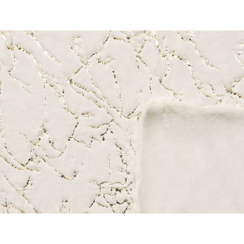 Koc GODAVARI 130 x 180 cm Jasnobeżowy