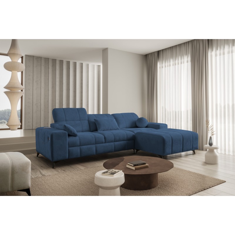 Ecksofa Ballagio I mit Schlaffunktion aus dem Stoff Plecionka, Spring 1118 - Schönheit und Funktionalität in einem!