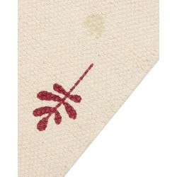 Dywan dziecięcy bawełniany w dinozaury 80 x 150 cm wielokolorowy TIOP