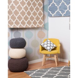 Dywan wełniany 160 x 230 cm beżowy ERBAA