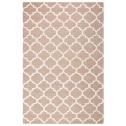 Dywan wełniany 160 x 230 cm beżowy ERBAA