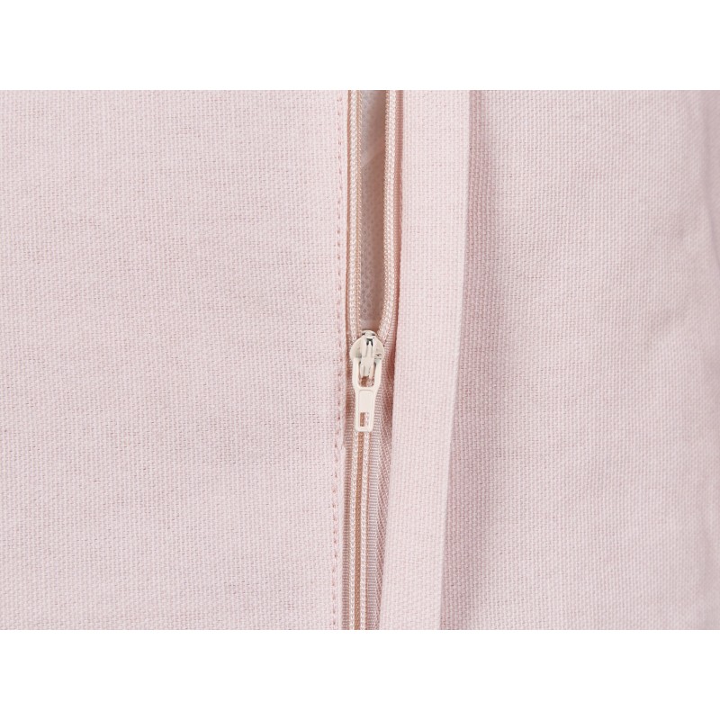 2 bawełniane poduszki dekoracyjne w serca 30 x 50 cm różowe GAZANIA