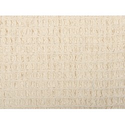 Koc MALU Bawełna 125 x 150 cm Jasnobeżowy