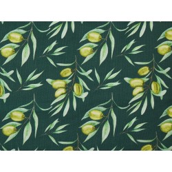 Zestaw 2 wymiennych tkanin do leżaków ogrodowych ANZIO/AVELLINO Ciemnozielony