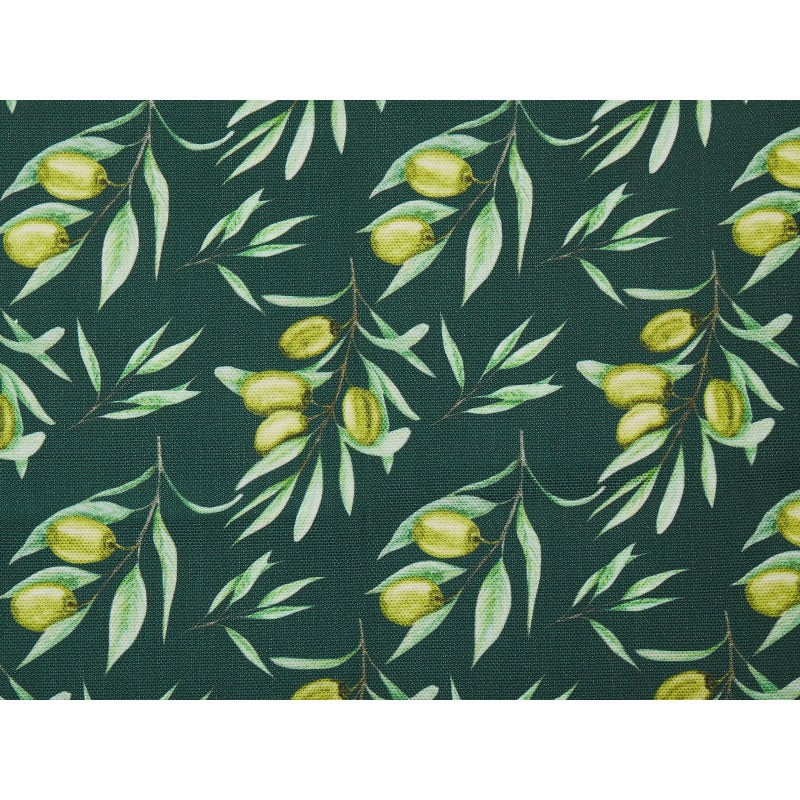 Zestaw 2 wymiennych tkanin do leżaków ogrodowych ANZIO/AVELLINO Ciemnozielony