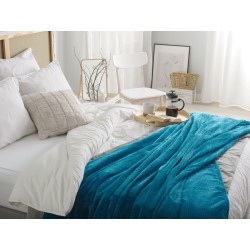 Koc SAITLER 200 x 220 cm Turkusowy