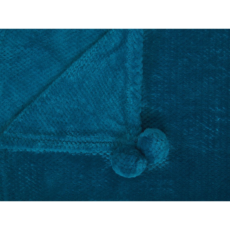 Koc SAITLER 200 x 220 cm Turkusowy