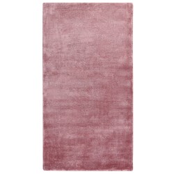 Dywan z wiskozy 80 x 150 cm różowy GESI II