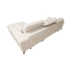 Das Ecksofa Ballagio I mit Schlaffunktion aus dem Stoff Plecionka, Spring 1116 - Schönheit und Funktionalität in einem!