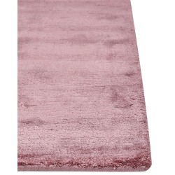 Dywan z wiskozy 80 x 150 cm różowy GESI II