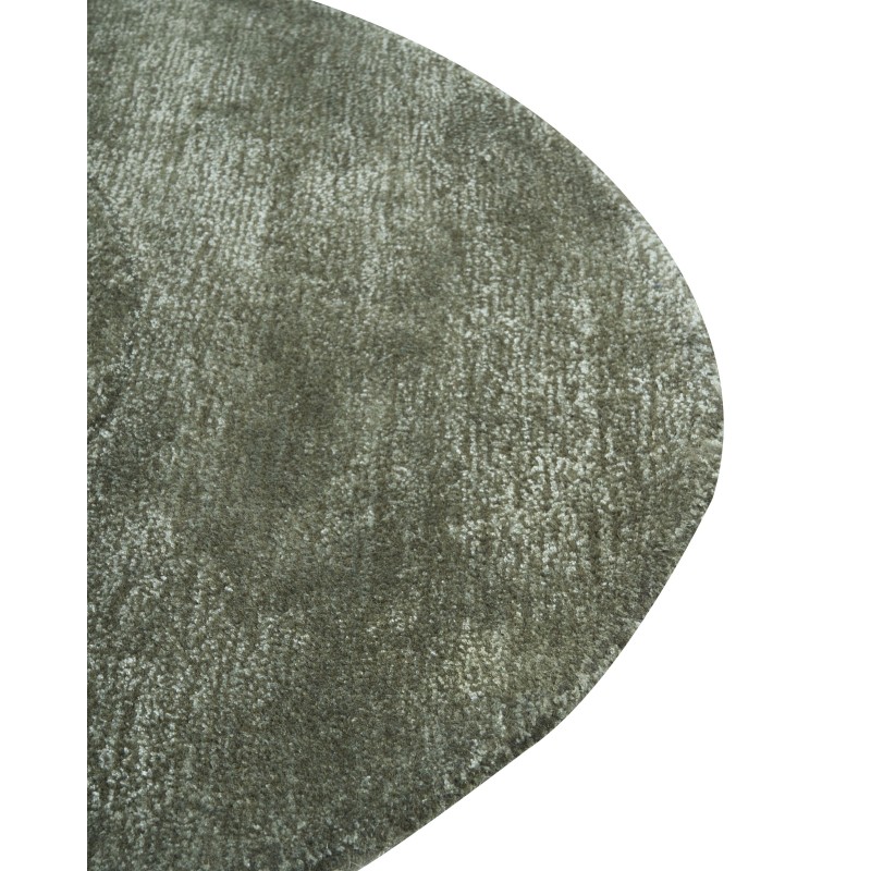 Dywan z wiskozy 160 x 230 cm zielony MASSO