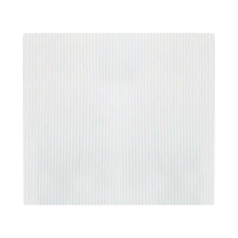 Narzuta na łóżko RAKYA Sztuczne futro 200 x 220 cm Biały