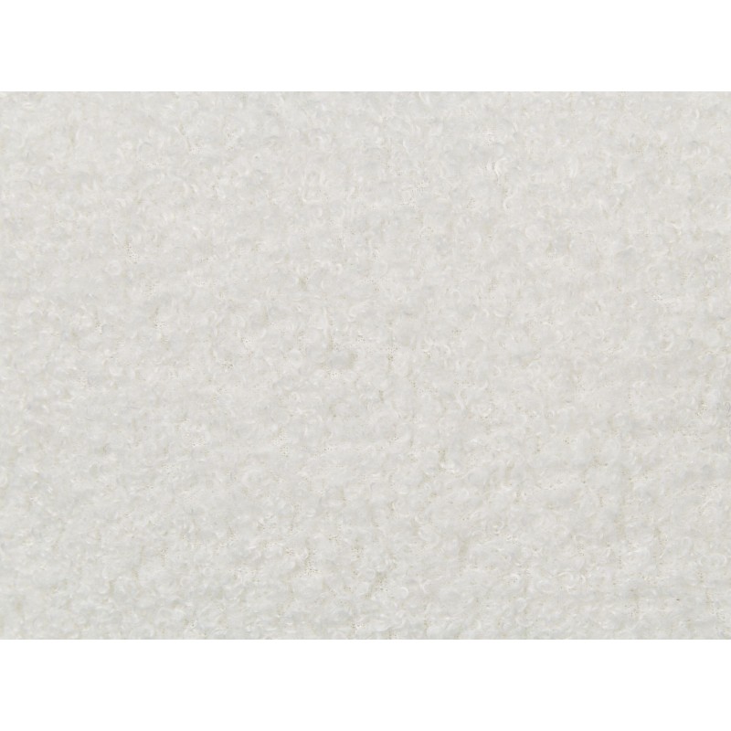 Zestaw 2 poduszek dekoracyjnych CAMPONULA Boucle 40 x 40 cm Złamana biel Jednolity