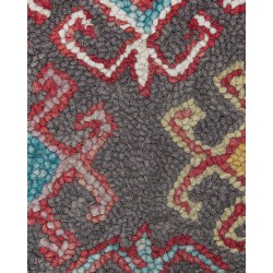Dywan wełniany 160 x 230 cm wielokolorowy FINIKE