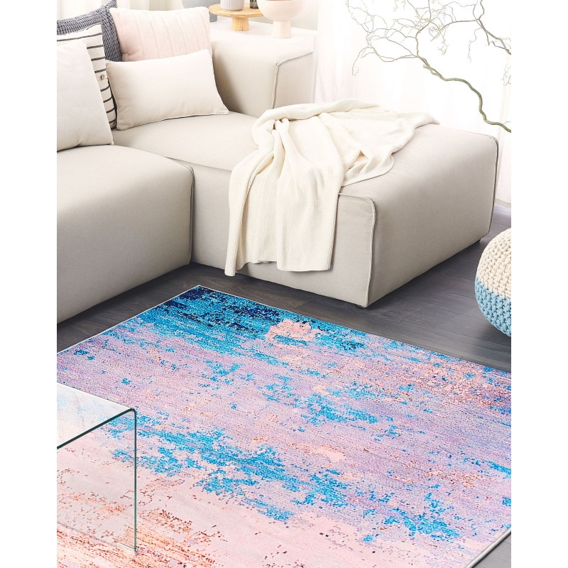 Dywan 160 x 230 cm niebieski INEGOL