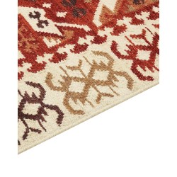 Dywan wełniany kilim 160 x 230 cm wielokolorowy VOSKEVAZ