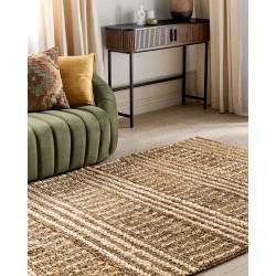 Dywan z juty 160 x 230 cm beżowy KAMBERLI