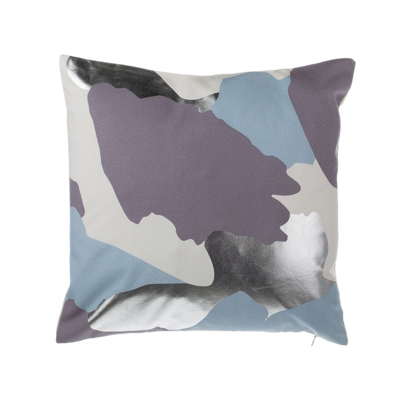 Zestaw 2 poduszek dekoracyjnych IXIA Bawełna 45 x 45 cm Fioletowy Wzór abstrakcyjny