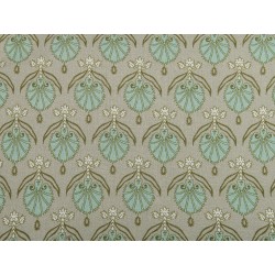 Zestaw 2 poduszek dekoracyjnych PICTUS Welur 45 x 45 cm Zielony Wzór roślinny