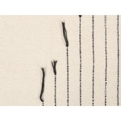 Koc ULUYOL Bawełna 130 x 170 cm Beżowy