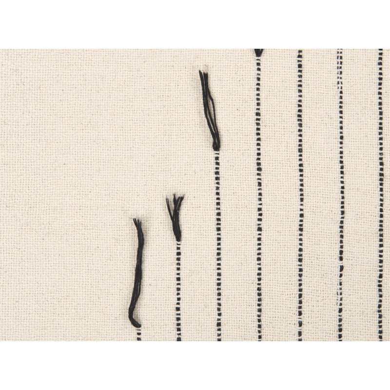 Koc ULUYOL Bawełna 130 x 170 cm Beżowy