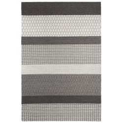 Dywan wełniany 140 x 200 cm szary AKKAYA