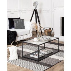 Dywan wełniany 140 x 200 cm szary AKKAYA