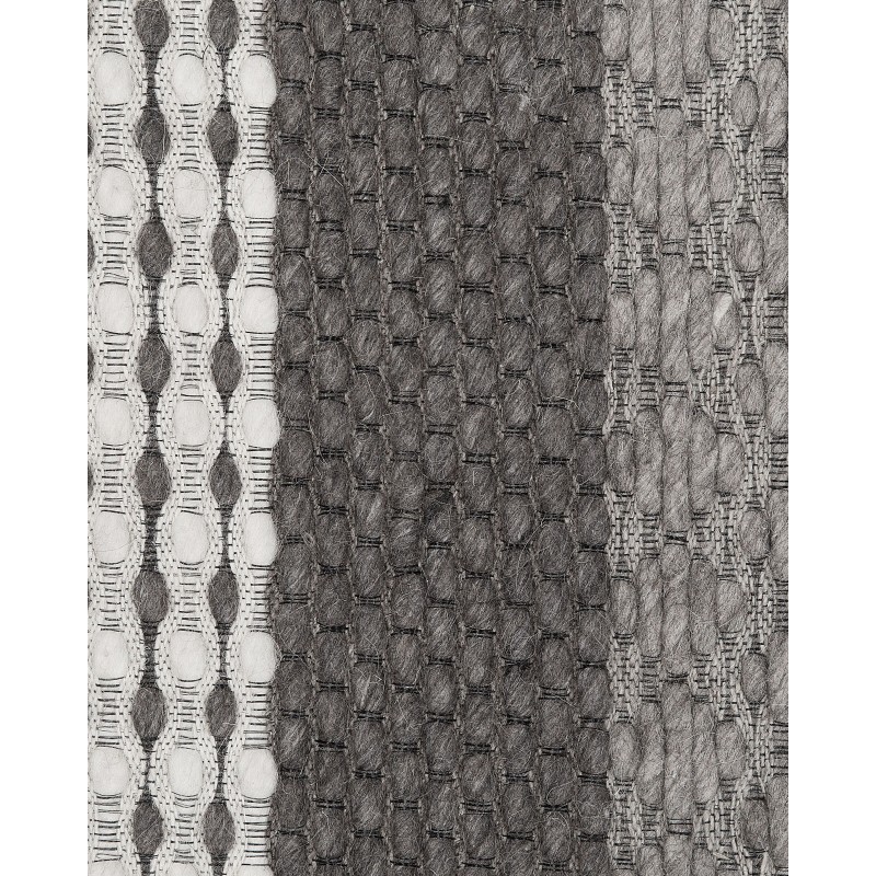 Dywan wełniany 140 x 200 cm szary AKKAYA