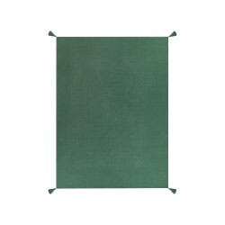 Narzuta na łóżko LINDULA Bawełna 150 x 200 cm Zielony