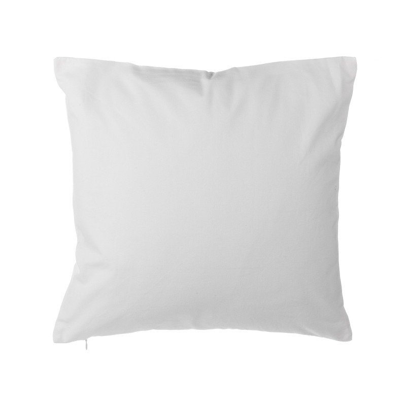 Zestaw 2 poduszek dekoracyjnych YASMIN Bawełna 45 x 45 cm Biały Złoty Czarny Wzór roślinny