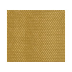 Narzuta na łóżko SITAPUR Sztuczne futro 200 x 220 cm Musztardowy