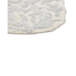 Dywanik łazienkowy bawełniany 60 x 90 cm szary DERIK