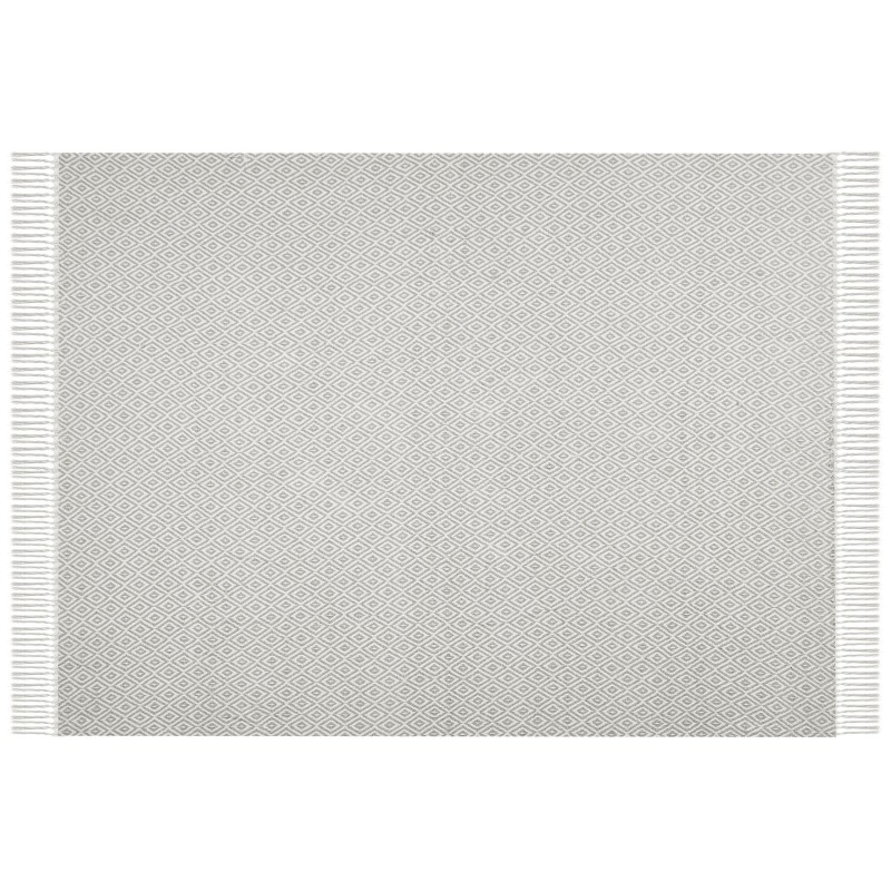 Koc MITYAL Bawełna 125 x 150 cm Beżowoszary