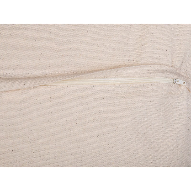 Poduszka dekoracyjna EYTELIA Bawełna 45 x 45 cm Niebieski Wzór geometryczny